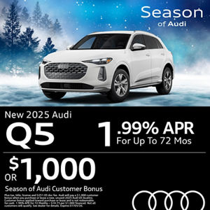 Get an all-new 2025 Audi Q7 55 with a $2,000 Customer Bonus 