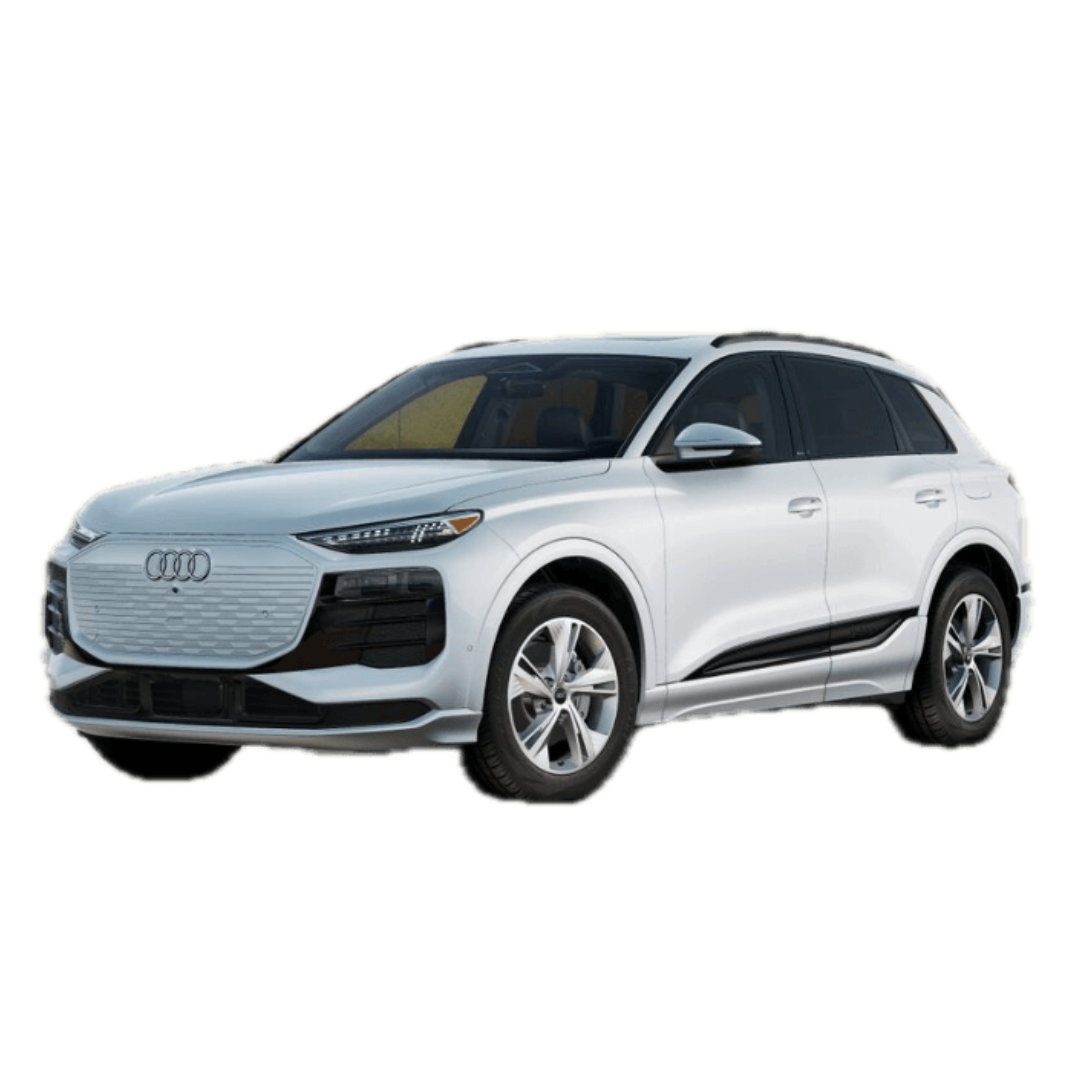 2025 Audi Q6 e-tron Premium Plus Exterior - Glacier White Metallic