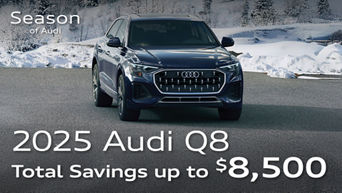 2025 Audi Q8 Total Savings up to $8,500  