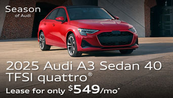 2025 Audi A3 Sedan 40 TFSI quattro ® Lease 