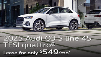 2025 Audi Q3 S line 45 TFSI quattro® Lease