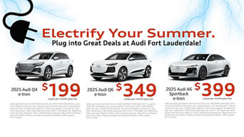 New 2025 Audi EV Offers - July 