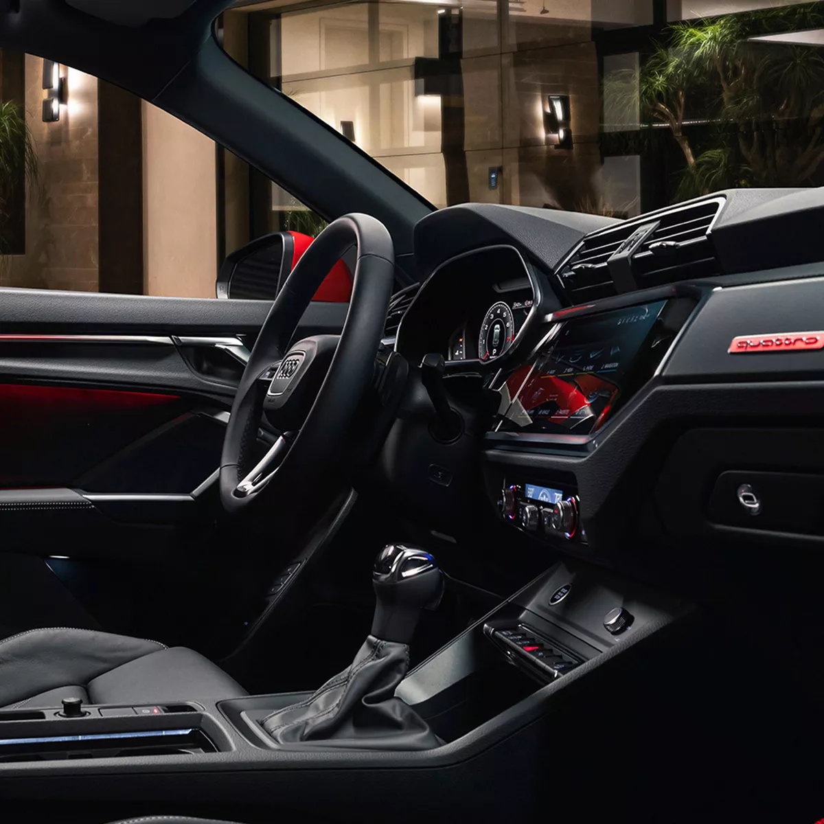 Interior view of the 2024 Audi Q3