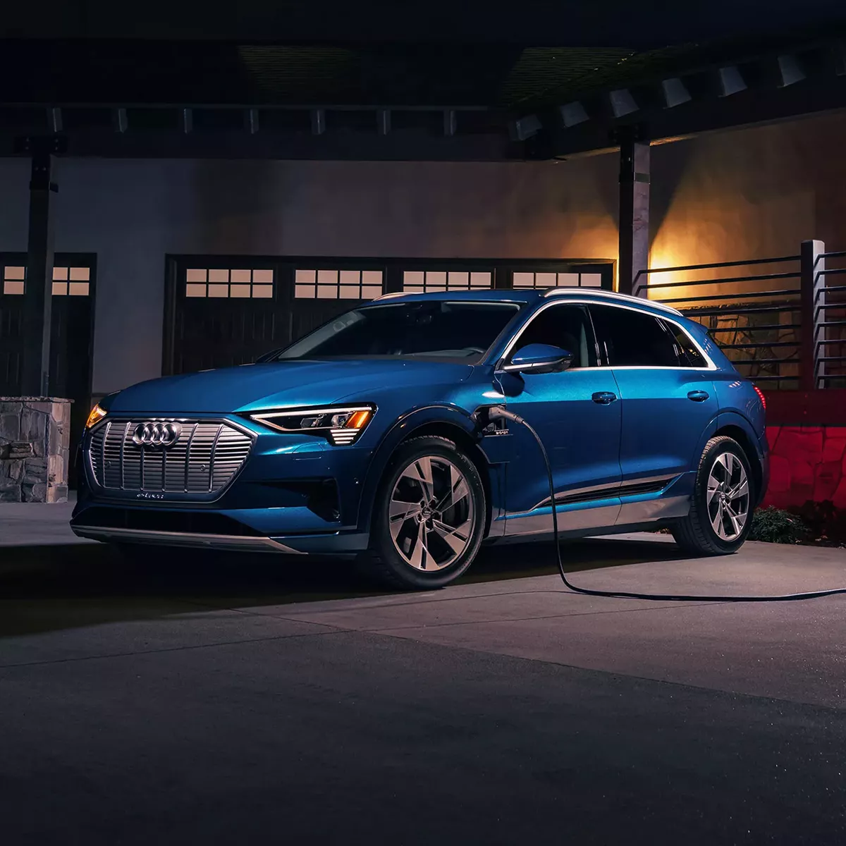 Pre-Owned Audi plugged up charging