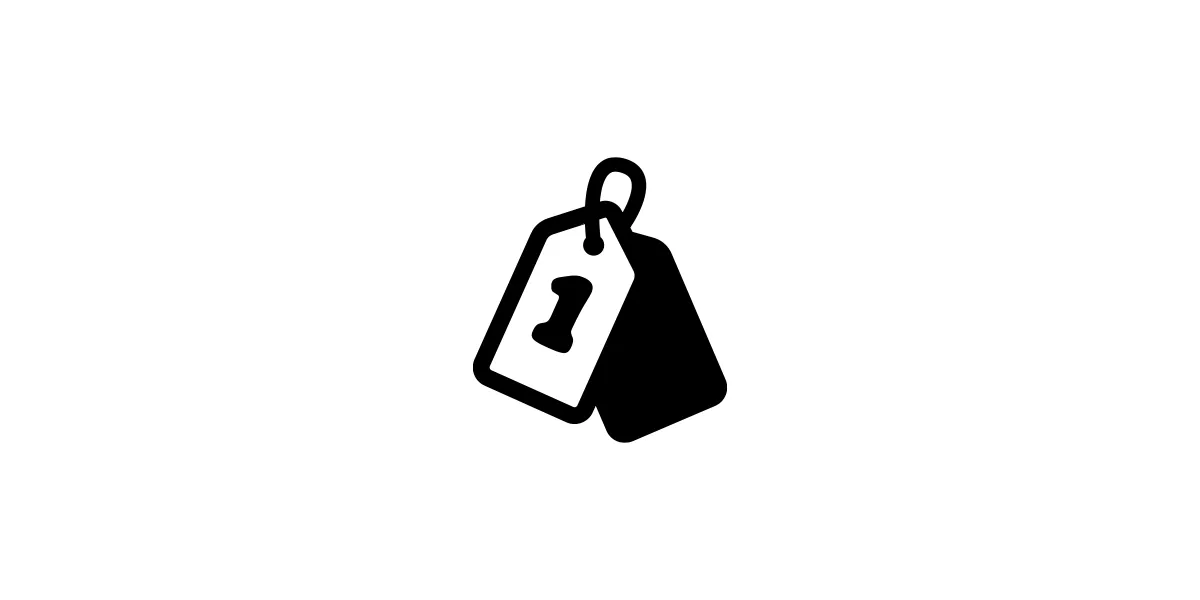 Key Tag Icon