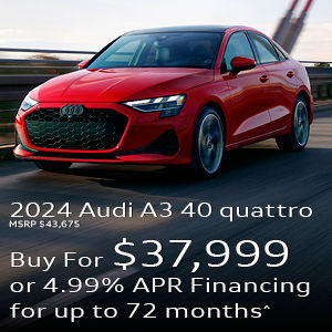 2024 Audi A3 40 quattro 