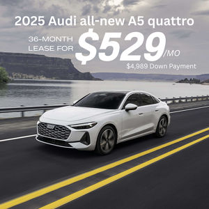 all-new A5 driving