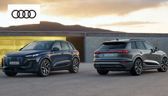 Exterior view of Audi Dayton showcasing MAG Dublin luxury vehicles in Dayton, OH 