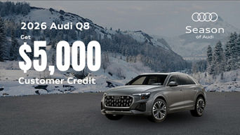 $5,000 Season of Audi Customer Bonus