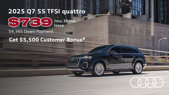 Lease 2025 Audi Q7 55 TFSI quattro Premium Plus $739 /mo. 36 mo.