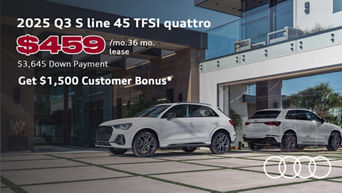 Lease the Q3 for $459/mo. 36 mos.