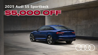 $5,000 OFF 2025 Audi S5 Sportback 