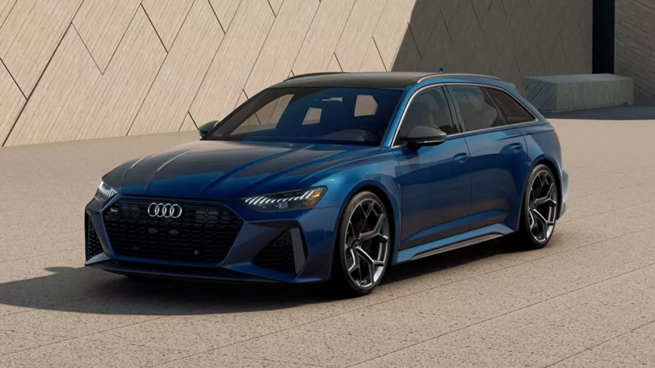 RS 6 Avant - blue