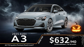 2025 Audi A3 Sedan 40 TFSI quattro Premium PlusS tronic®