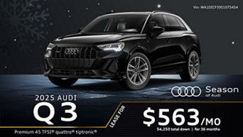 2025 Audi Q3 Premium Plus 55 TFSI® quattro® Tiptronic® 