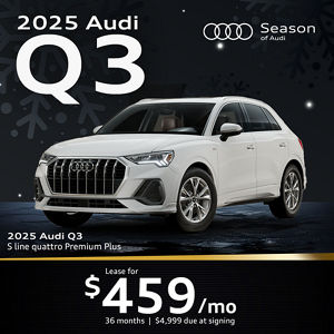 2025 Audi Q3 S line 45 TFSI quattro Premium