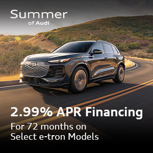 2.99% APR Financing For 72 months on  Select e-tron Models