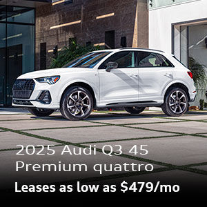 2025 Audi Q3 45 Premium quattro Lease as low as $479/mo