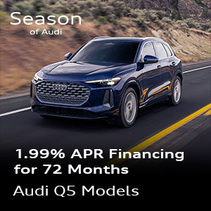 1.99% APR Financing for 72 Months Audi Q5 Models