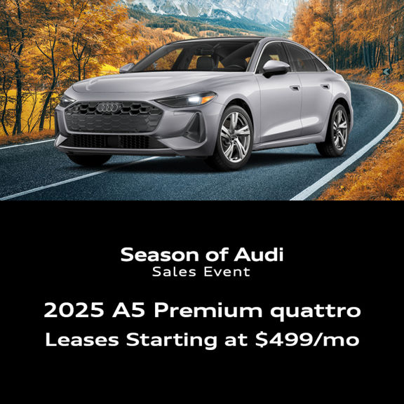 2025 A5 Premium quattro Leases Starting at $499/mo