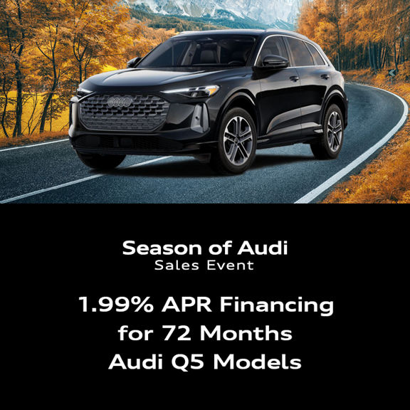1.99% APR Financing for 72 Months Audi Q5 Models