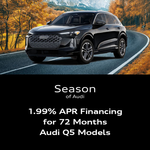 1.99% APR Financing  for 72 Months Audi Q5 Models 