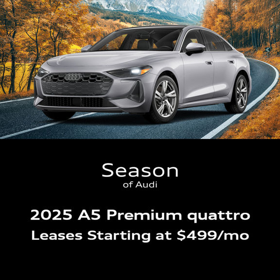 2025 A5 Premium quattro Leases Starting at $499/mo