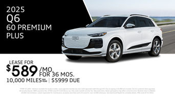 $589/Mo Lease on 2025 Audi Q6 e-tron 60 Premium Plus