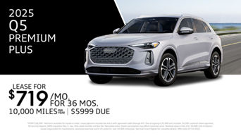$719/Mo Lease on 2025 Audi Q5 