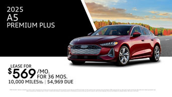 $569/Mo Lease on 2025 Audi A5 Premium Plus