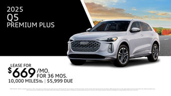 $669/Mo Lease on 2025 Audi Q5 Premium Plus