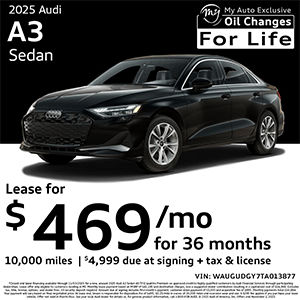 2025 Audi A3 Sedan