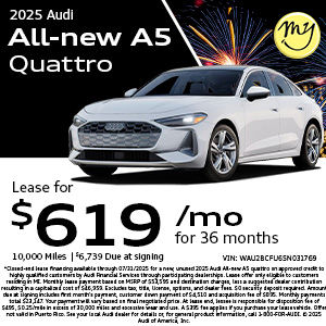 All-new Audi A5 Quattro Special