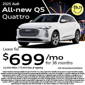 Audi All-new Q5 Quattro Special