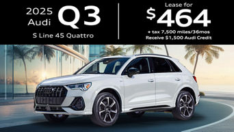 Q3 Specials at Audi West Palm Beach