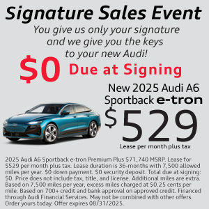 2025 A6 e-tron Sportback