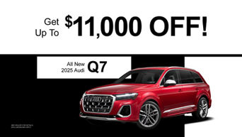 Side view of an Audi Q7