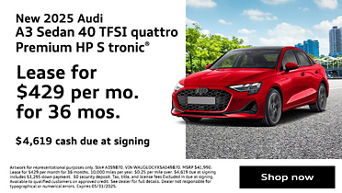 New 2025 Audi A3