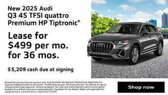 New 2025 Audi Q3