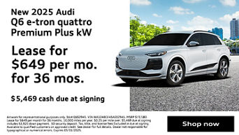 New 2025 Audi Q6 e-tron