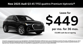 New 2025 Audi Q3
