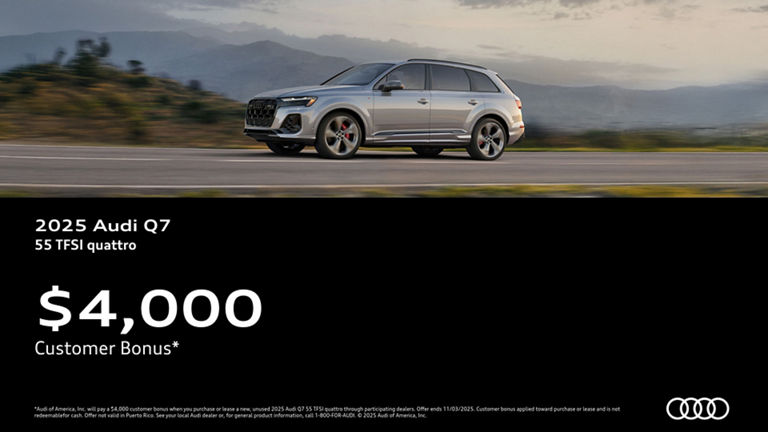 Audi Q7 side profile 