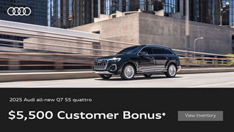 Side View of Q7 Driving