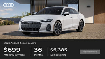 Side View 2026 Audi A6 Sedan quattro