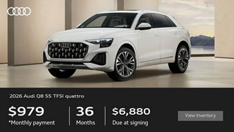 Side View 2026 Audi Q8 55 TFSI quattro