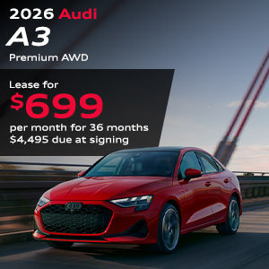 Audi A3 lease deal