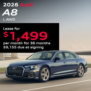 Audi A8 lease deal