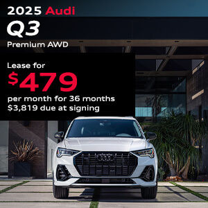 Audi Q3 lease deal