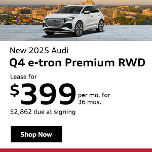 New 2025 Audi Q4 e-tron Premium RWD
