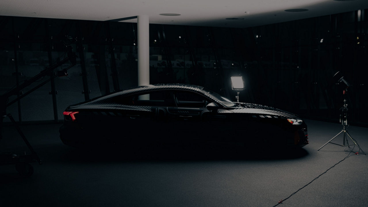 Audi Car in the studio